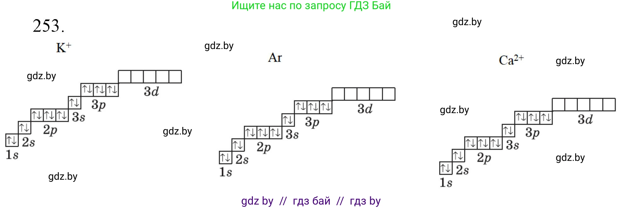 Химия, 11 класс Сборник задач, авторы: Хвалюк Виктор Николаевич, Резяпкин Виктор Ильич, издательство Адукацыя i выхаванне, Минск, 2023, зелёного цвета, страница 43, номер 253, Решение