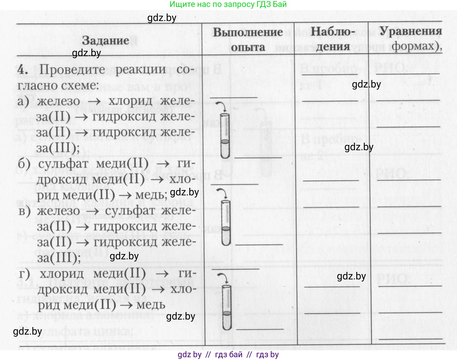Химия, 11 класс Тетрадь для практических работ, автор: Борушко Ирина Ивановна, издательство Сэр-Вит, Минск, 2022, оранжевого цвета, Часть 1, страница 24, номер 4, Условие