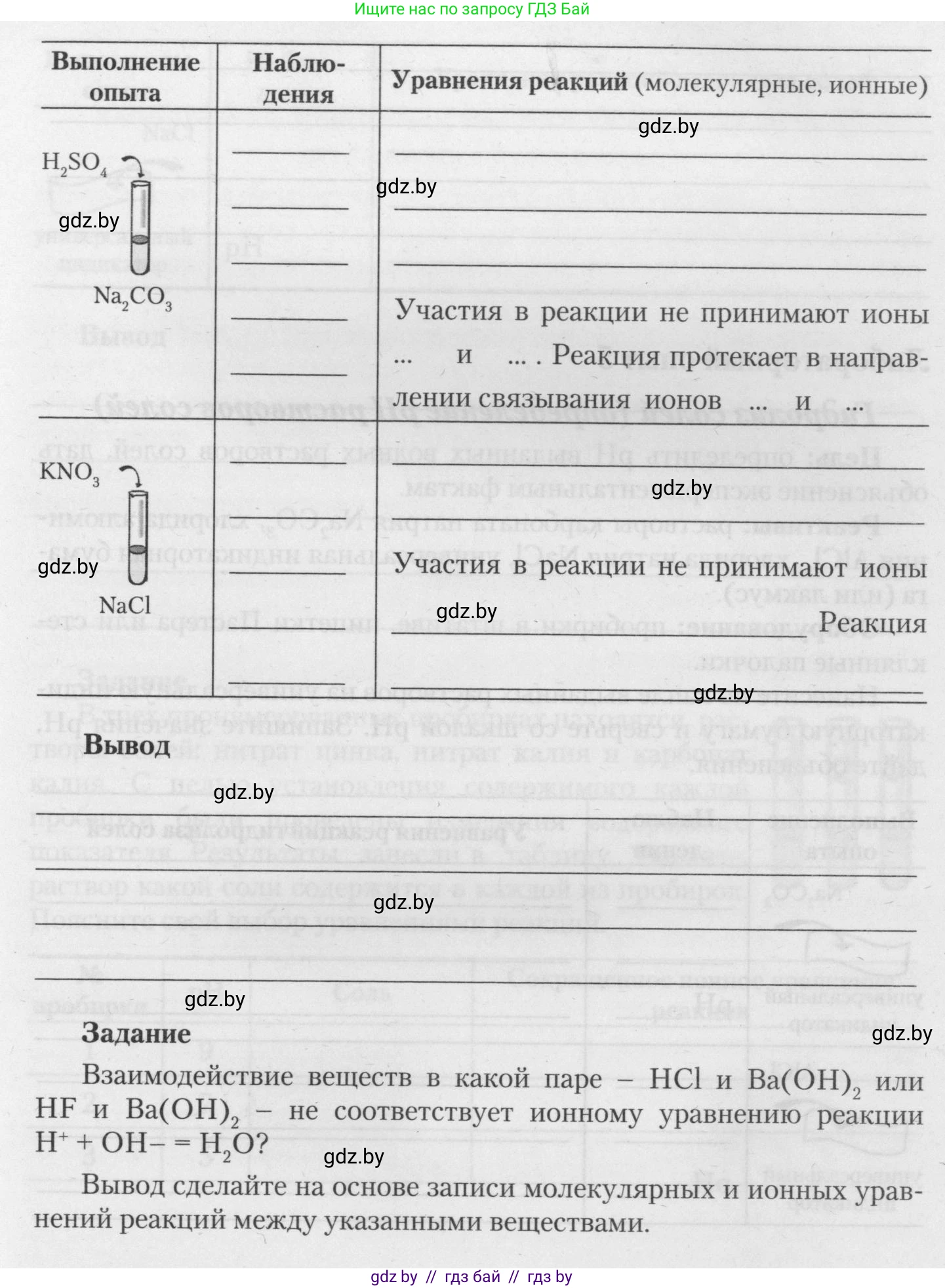 Химия, 11 класс Тетрадь для практических работ, автор: Борушко Ирина Ивановна, издательство Сэр-Вит, Минск, 2021, розового цвета, Часть 2, страница 8, Условия (продолжение 3)