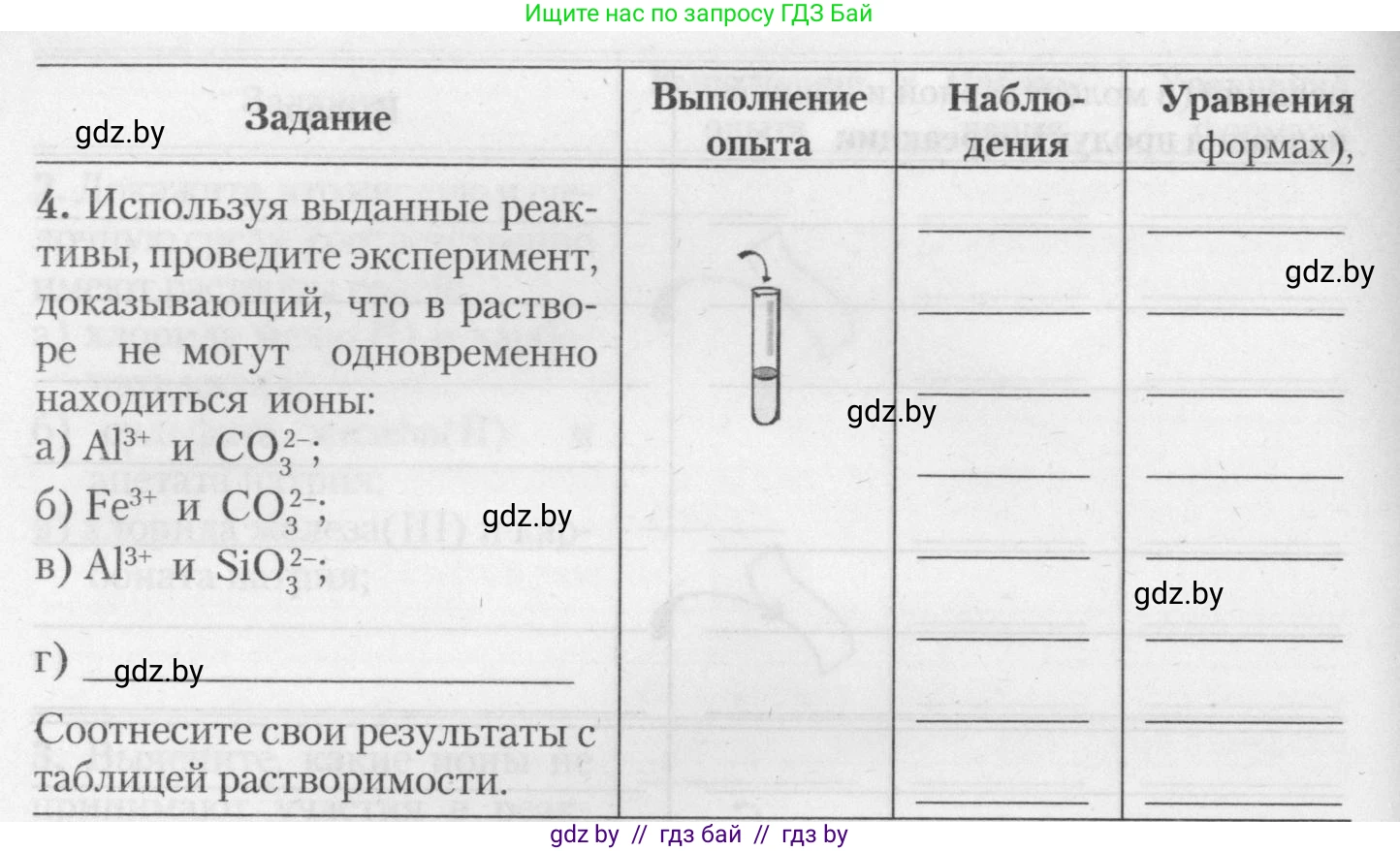 Химия, 11 класс Тетрадь для практических работ, автор: Борушко Ирина Ивановна, издательство Сэр-Вит, Минск, 2021, розового цвета, Часть 1, страница 20, номер 4, Условия