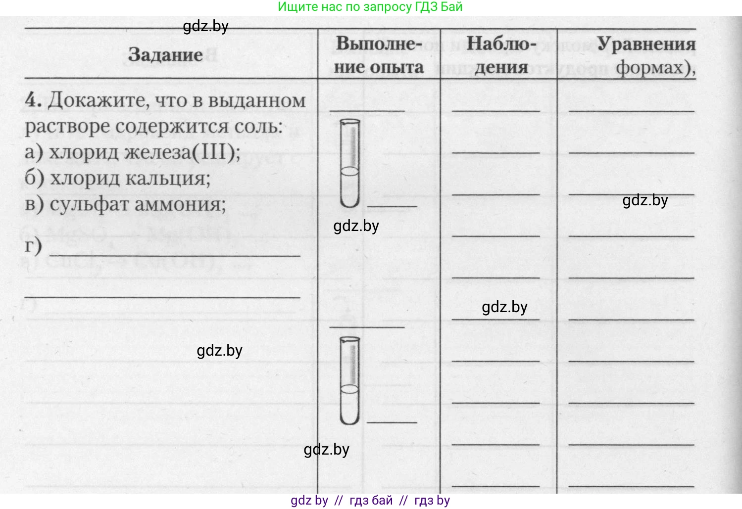 Химия, 11 класс Тетрадь для практических работ, автор: Борушко Ирина Ивановна, издательство Сэр-Вит, Минск, 2021, розового цвета, Часть 1, страница 40, номер 4, Условия