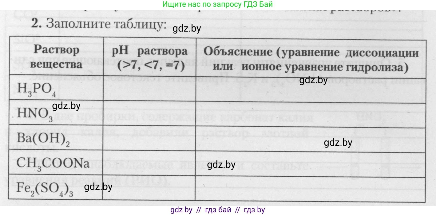 Химия, 11 класс Тетрадь для практических работ, автор: Борушко Ирина Ивановна, издательство Сэр-Вит, Минск, 2021, розового цвета, Часть 2, страница 37, номер 2, Условия