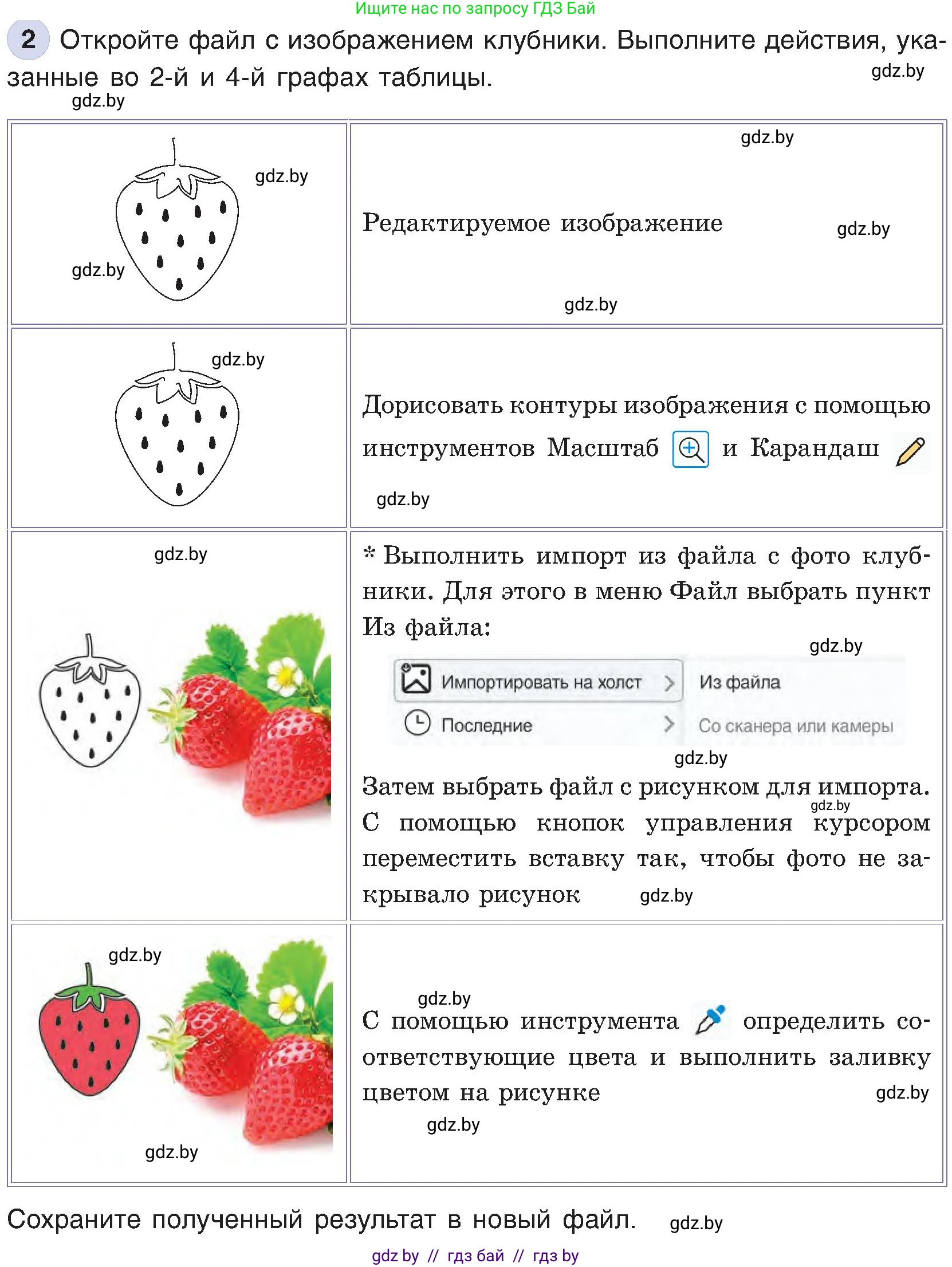 Информатика, 6 класс Учебник, авторы: Котов Владимир Михайлович, Макарова Нина Петровна, Лапо Анжелика Ивановна, Войтехович Елена Николаевна, издательство Народная асвета, Минск, 2024, бирюзового цвета, страница 54, номер 2, Условие