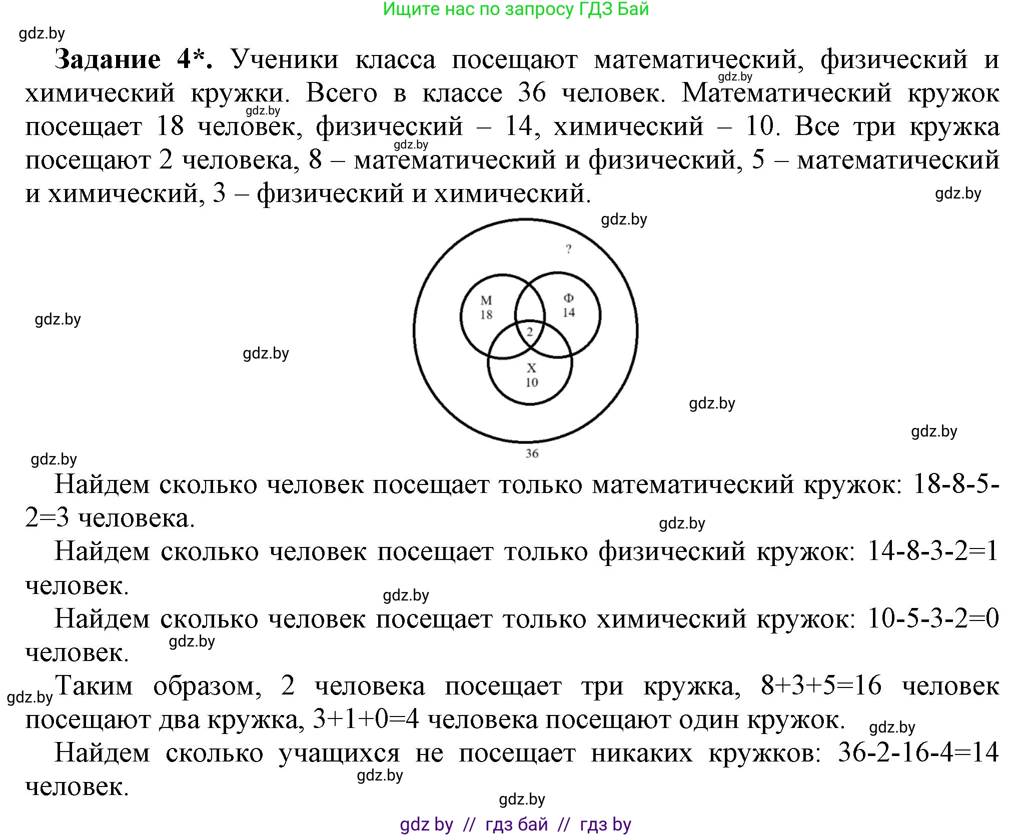 Информатика, 7 класс рабочая тетрадь, автор: Овчинникова Лариса Генадьевна, издательство Аверсэв, Минск, 2017, голубого цвета, страница 30, номер 4, Решение