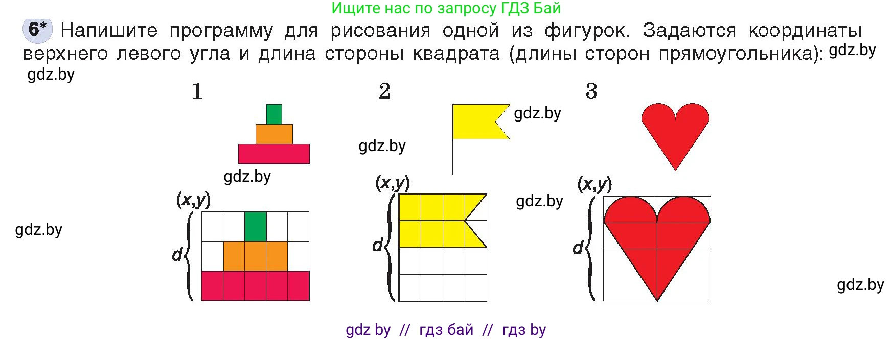 Информатика, 8 класс Учебник, авторы: Котов Владимир Михайлович, Лапо Анжелика Ивановна, Быкадоров Юрий Александрович, Войтехович Елена Николаевна, издательство Народная асвета, Минск, 2018, страница 96, номер 6, Условие