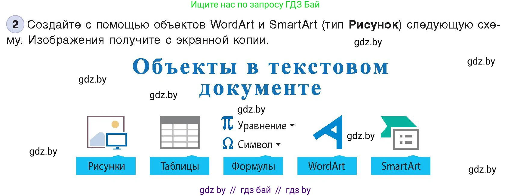 Информатика, 8 класс Учебник, авторы: Котов Владимир Михайлович, Лапо Анжелика Ивановна, Быкадоров Юрий Александрович, Войтехович Елена Николаевна, издательство Народная асвета, Минск, 2018, страница 137, номер 2, Условие