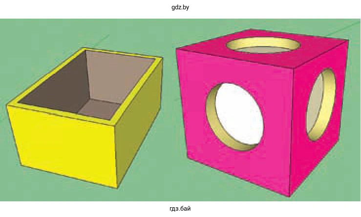Модель предметов в 3D-редакторе SketchUp