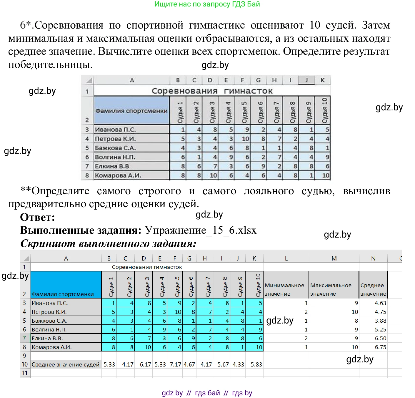 Информатика, 9 класс Учебник, авторы: Котов Владимир Михайлович, Лапо Анжелика Ивановна, Быкадоров Юрий Александрович, Войтехович Елена Николаевна, издательство Народная асвета, Минск, 2019, голубого цвета, страница 96, номер 6, Решение