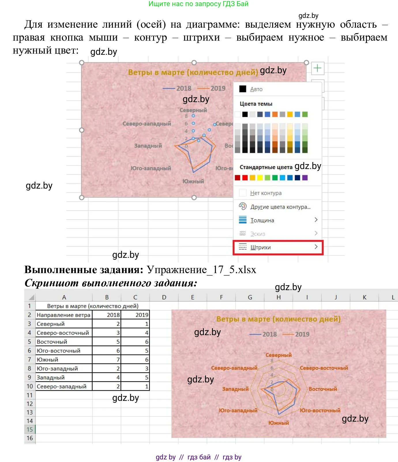 Информатика, 9 класс Учебник, авторы: Котов Владимир Михайлович, Лапо Анжелика Ивановна, Быкадоров Юрий Александрович, Войтехович Елена Николаевна, издательство Народная асвета, Минск, 2019, голубого цвета, страница 109, номер 5, Решение (продолжение 3)