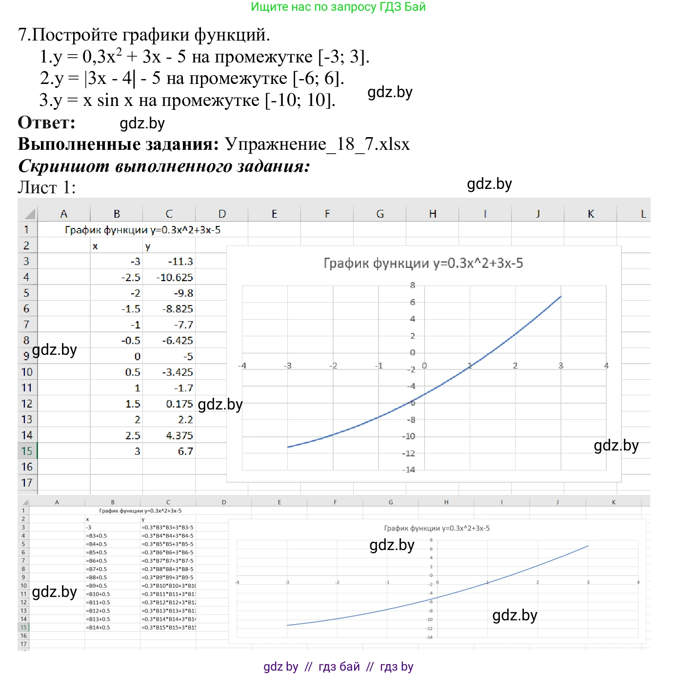 Информатика, 9 класс Учебник, авторы: Котов Владимир Михайлович, Лапо Анжелика Ивановна, Быкадоров Юрий Александрович, Войтехович Елена Николаевна, издательство Народная асвета, Минск, 2019, голубого цвета, страница 116, номер 7, Решение