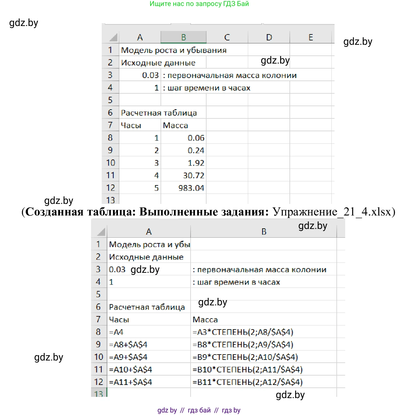 Информатика, 9 класс Учебник, авторы: Котов Владимир Михайлович, Лапо Анжелика Ивановна, Быкадоров Юрий Александрович, Войтехович Елена Николаевна, издательство Народная асвета, Минск, 2019, голубого цвета, страница 127, номер 4, Решение (продолжение 2)