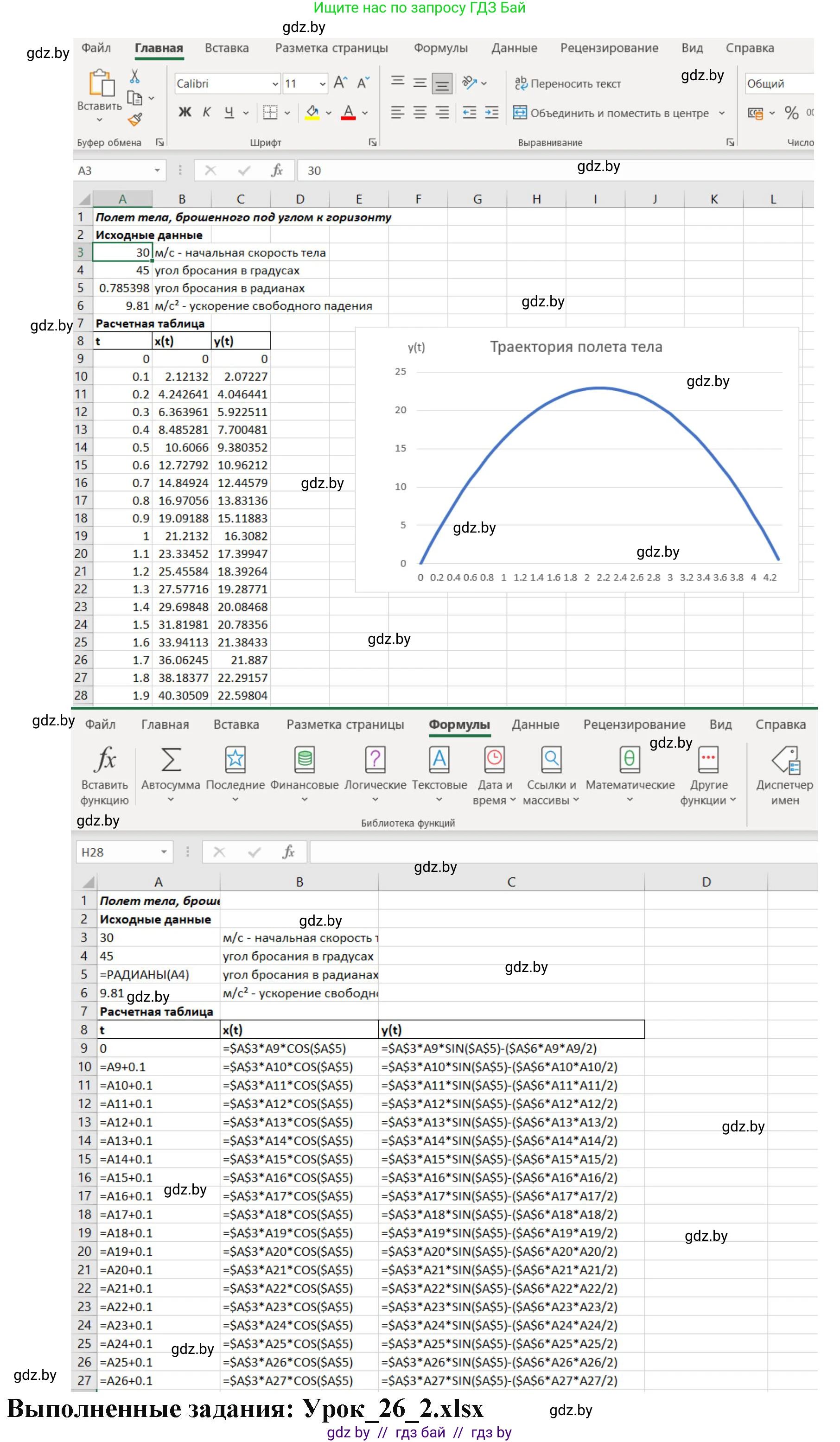 Информатика, 9 класс рабочая тетрадь, автор: Овчинникова Лариса Генадьевна, издательство Аверсэв, Минск, 2019, голубого цвета, страница 92, номер 2, Решение (продолжение 2)