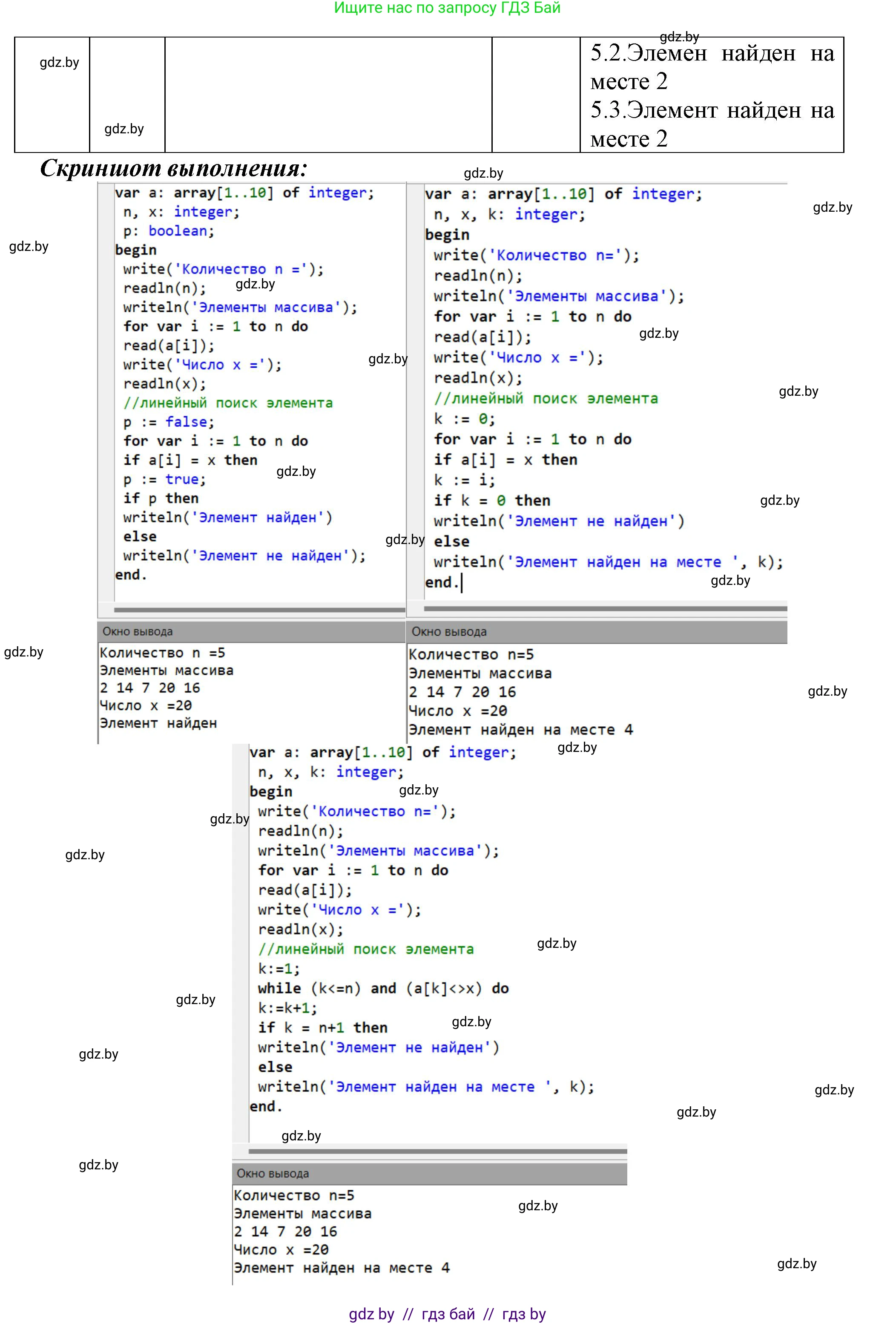 Информатика, 10 класс Учебник, авторы: Котов Владимир Михайлович, Лапо Анжелика Ивановна, Быкадоров Юрий Александрович, Войтехович Елена Николаевна, издательство Народная асвета, Минск, 2020, зелёного цвета, страница 47, номер 1, Решение (продолжение 2)