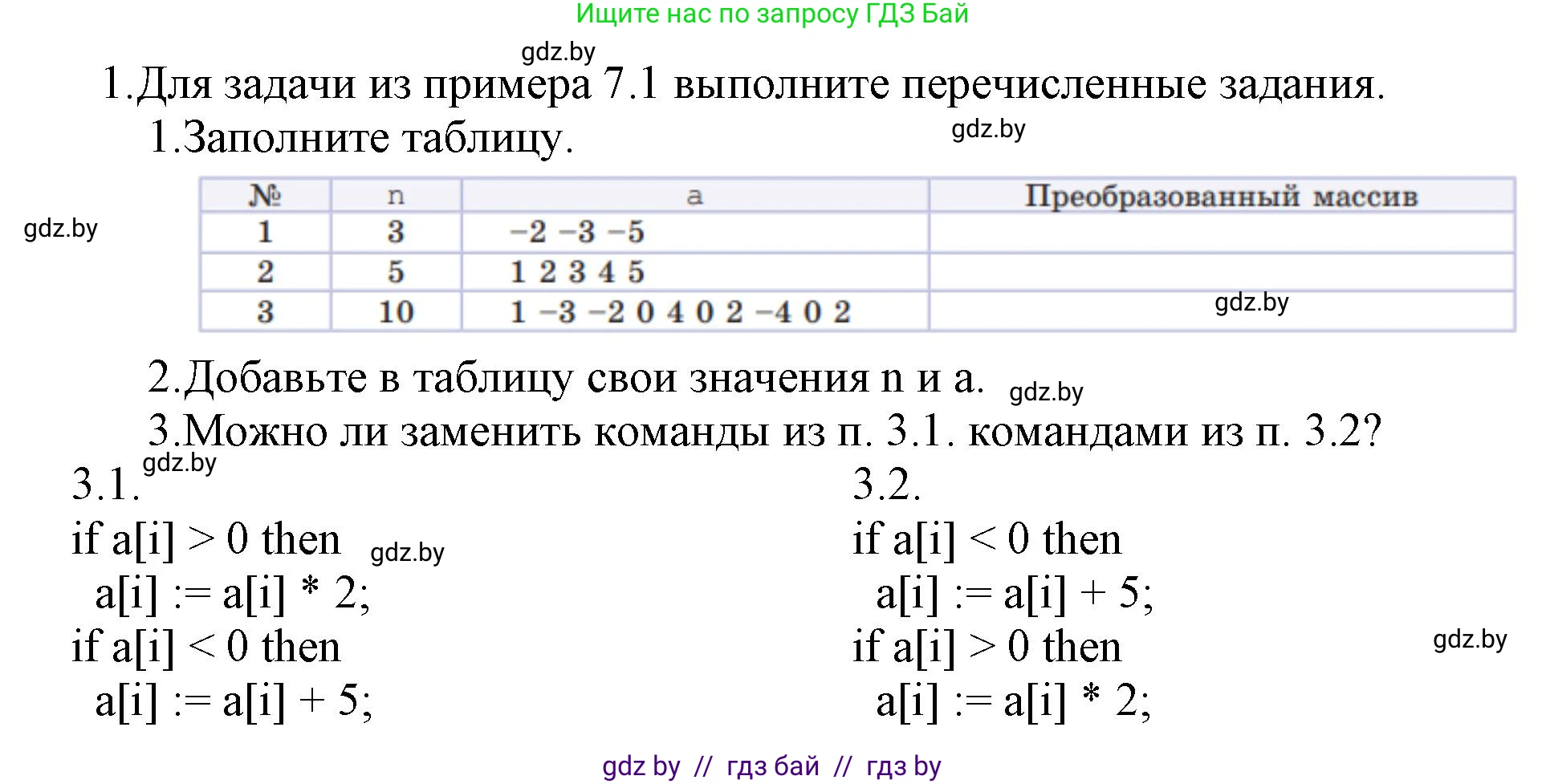 Информатика, 10 класс Учебник, авторы: Котов Владимир Михайлович, Лапо Анжелика Ивановна, Быкадоров Юрий Александрович, Войтехович Елена Николаевна, издательство Народная асвета, Минск, 2020, зелёного цвета, страница 58, номер 1, Решение