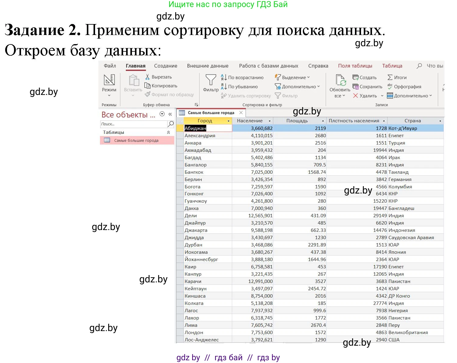 Информатика, 10 класс рабочая тетрадь, автор: Овчинникова Лариса Генадьевна, издательство Аверсэв, Минск, 2020, голубого цвета, страница 46, номер 2, Решение