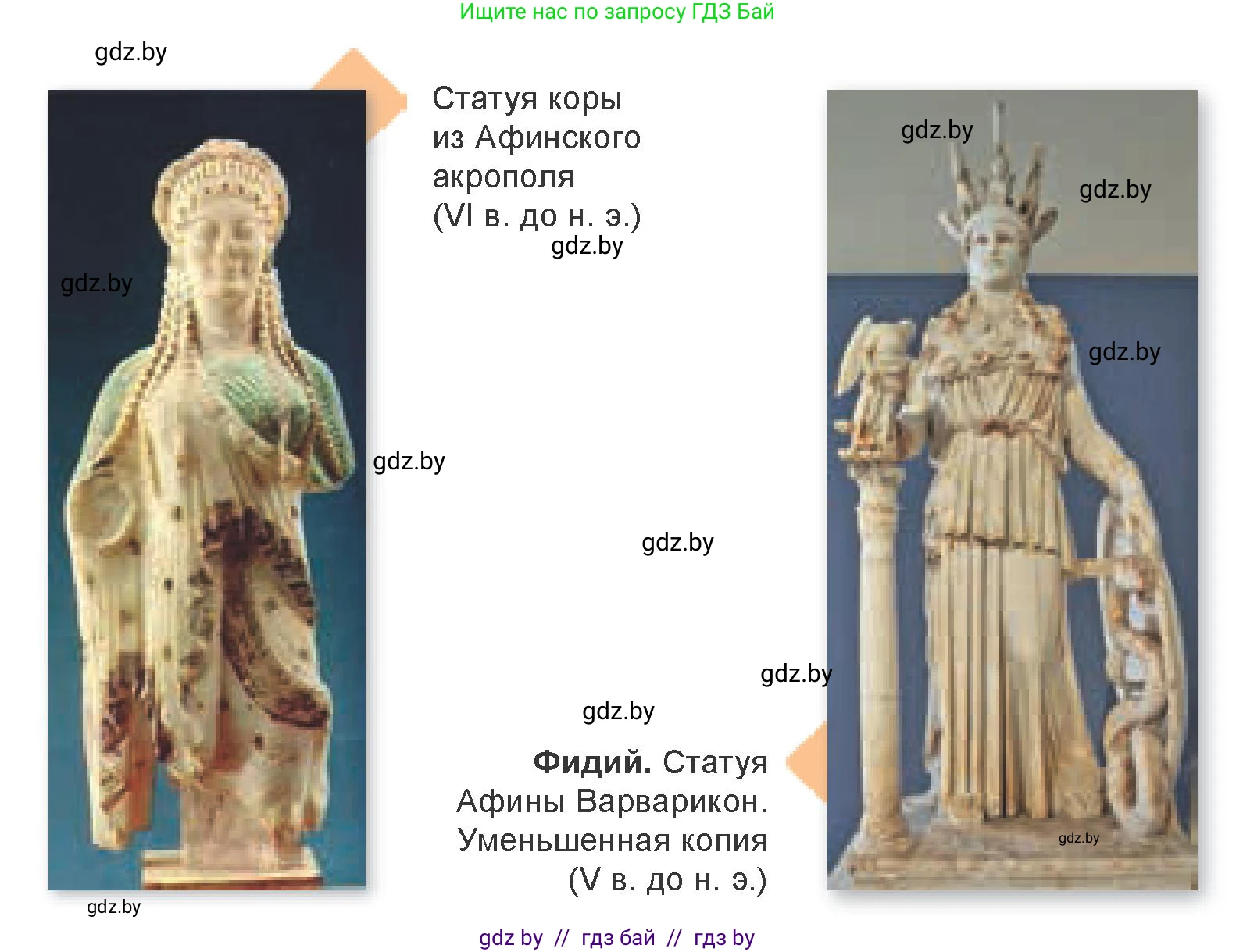 Искусство, 7 класс Учебник, авторы: Захарина Юлия Юрьевна, Колбышева Светлана Ивановна, Карпенкова Мария Леонидовна, Томашева И Г, Волк М А, издательство Адукацыя i выхаванне, Минск, 2024, голубого цвета, страница 125, номер 3, Условие (продолжение 2)