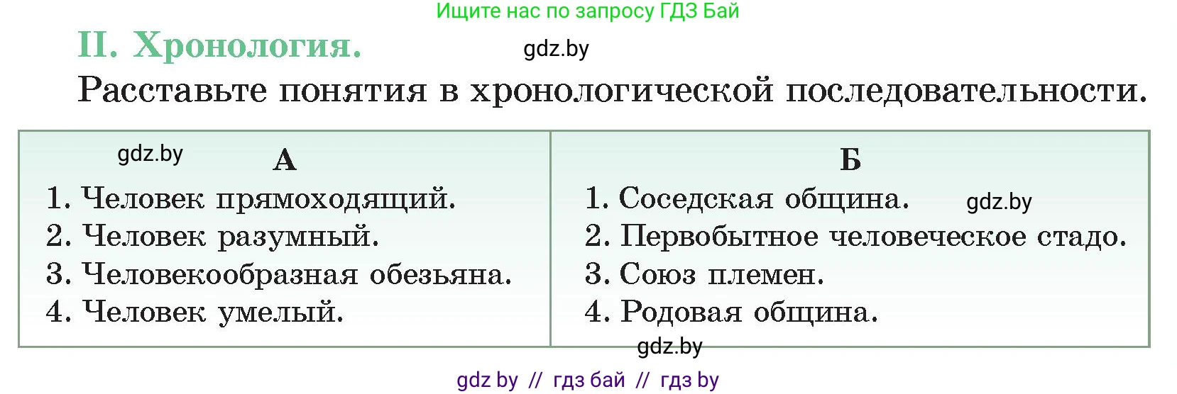 История Древнего мира, 5 класс Учебник, авторы: Кошелев Владимир Сергеевич, Прохоров Андрей Аркадьевич, Перзашкевич Олег Валерьевич, Журавлевич Ольга Георгиевна, издательство Народная асвета, Минск, 2019, коричневого цвета, Часть 1, страница 35, номер 2, Условие