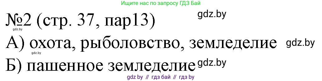 История Беларуси (Гісторыя Беларусі), 6 класс рабочая тетрадь, автор: Панов Сергей Вениаминович, издательство Аверсэв, Минск, 2024, страница 37, номер 2, Решение