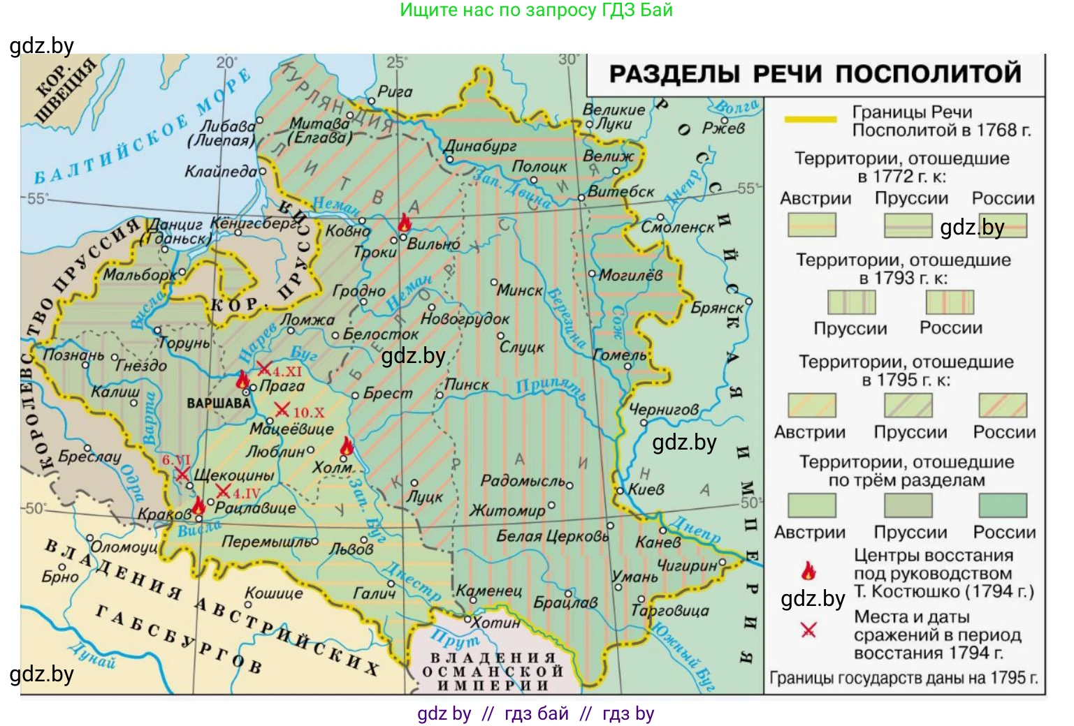 История Беларуси (Гісторыя Беларусі), 7 класс рабочая тетрадь, авторы: Скепьян Анастасия Анатольевна, Кравченко Ольга Викторовна, издательство Аверсэв, Минск, 2018, бежевого цвета, страница 117, номер 4, Решение (продолжение 2)