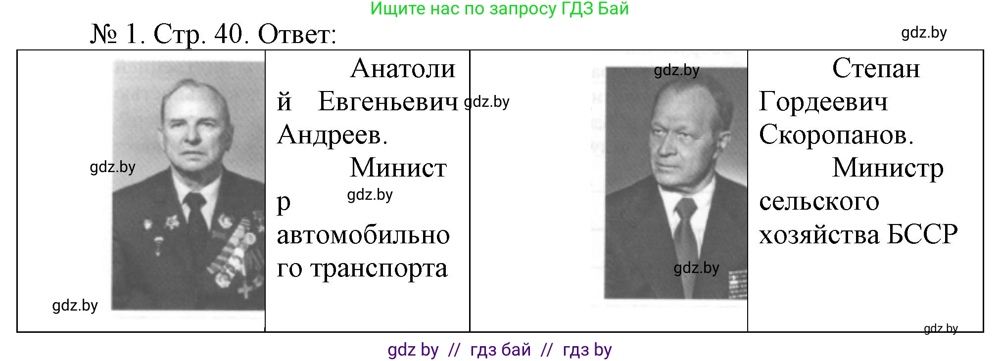 История Беларуси (Гісторыя Беларусі), 9 класс рабочая тетрадь, автор: Панов Сергей Вениаминович, издательство Аверсэв, Минск, 2024, коричневого цвета, страница 40, номер 1, Решение