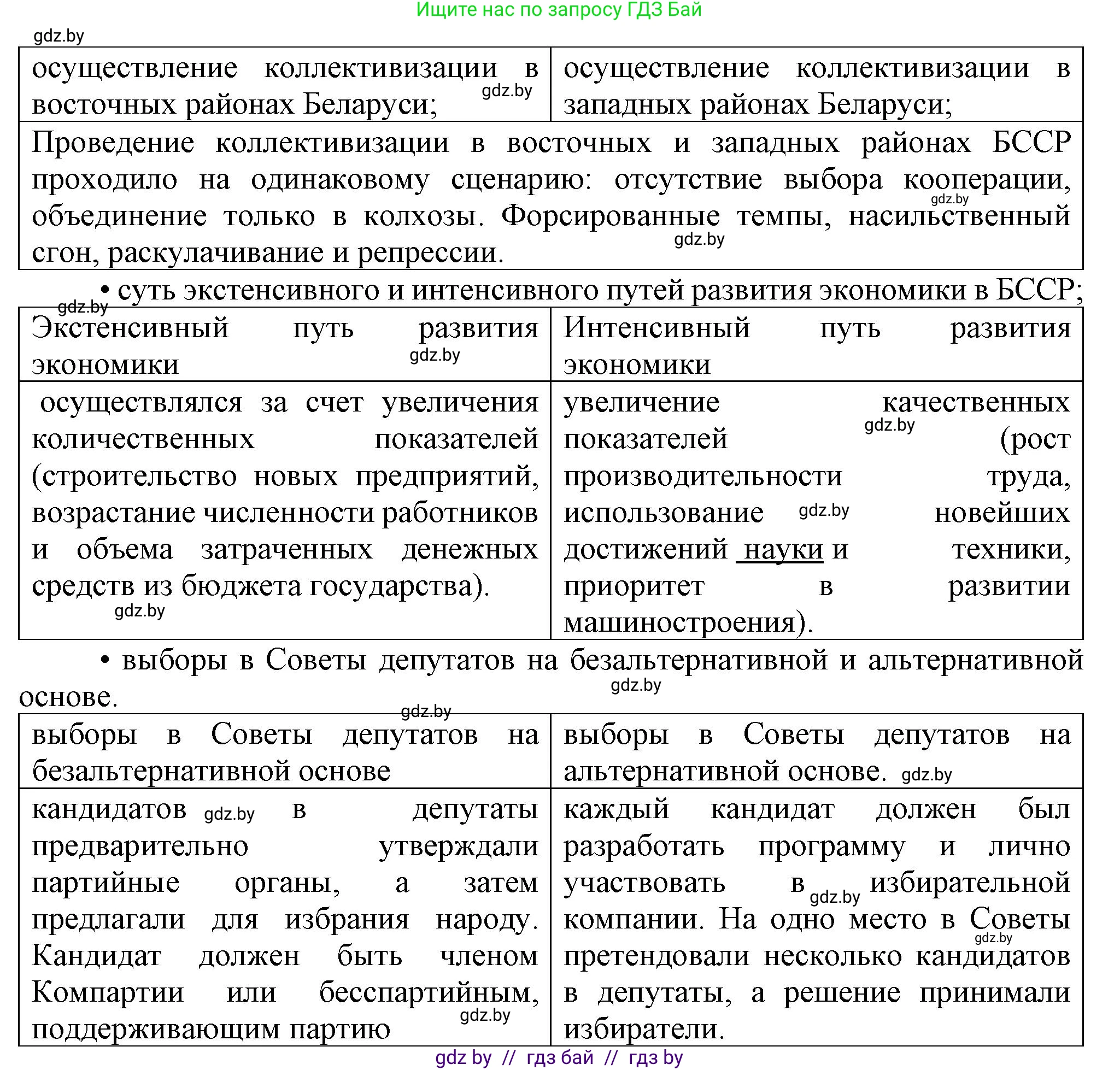 История Беларуси (Гісторыя Беларусі), 9 класс Учебник, авторы: Панов Сергей Вениаминович, Сидорцов Владимир Никифорович, Фомин Виталий Михайлович, издательство Издательский центр БГУ, Минск, 2019, страница 134, номер 3, Решение (продолжение 2)