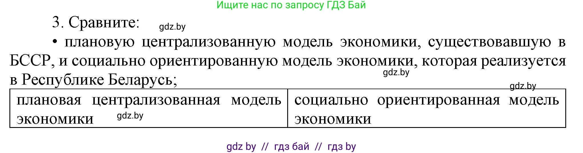 История Беларуси (Гісторыя Беларусі), 9 класс Учебник, авторы: Панов Сергей Вениаминович, Сидорцов Владимир Никифорович, Фомин Виталий Михайлович, издательство Издательский центр БГУ, Минск, 2019, страница 165, номер 3, Решение