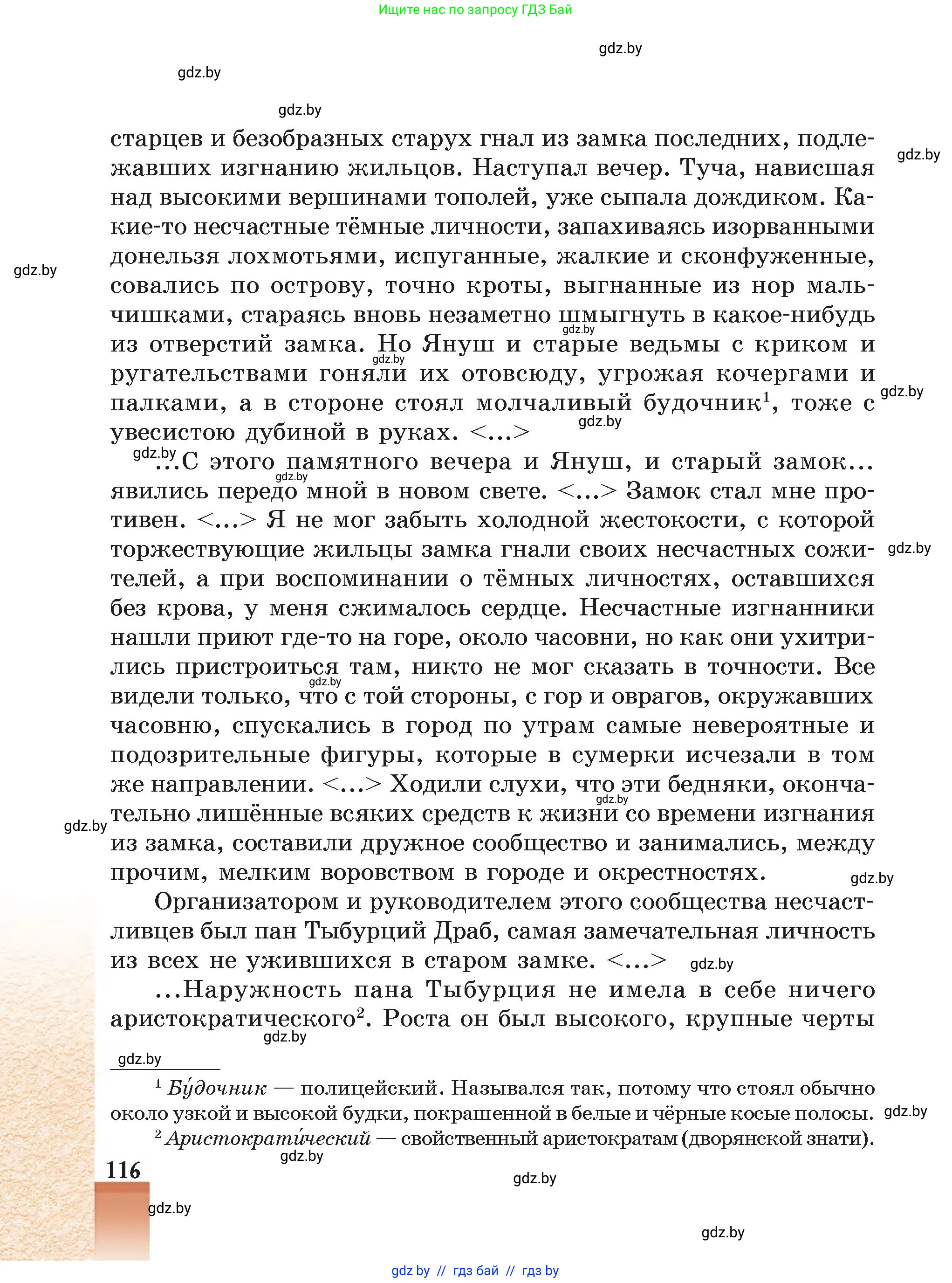 Русская литература, 5 класс Учебник, авторы: Мушинская Тамара Фёдоровна, Перевозная Евгения Васильевна, Каратай Светлана Николаевна, Гаранина Алла Ивановна, Монич И В, издательство Академия образования, Минск, 2025, бежевого цвета, страница 116