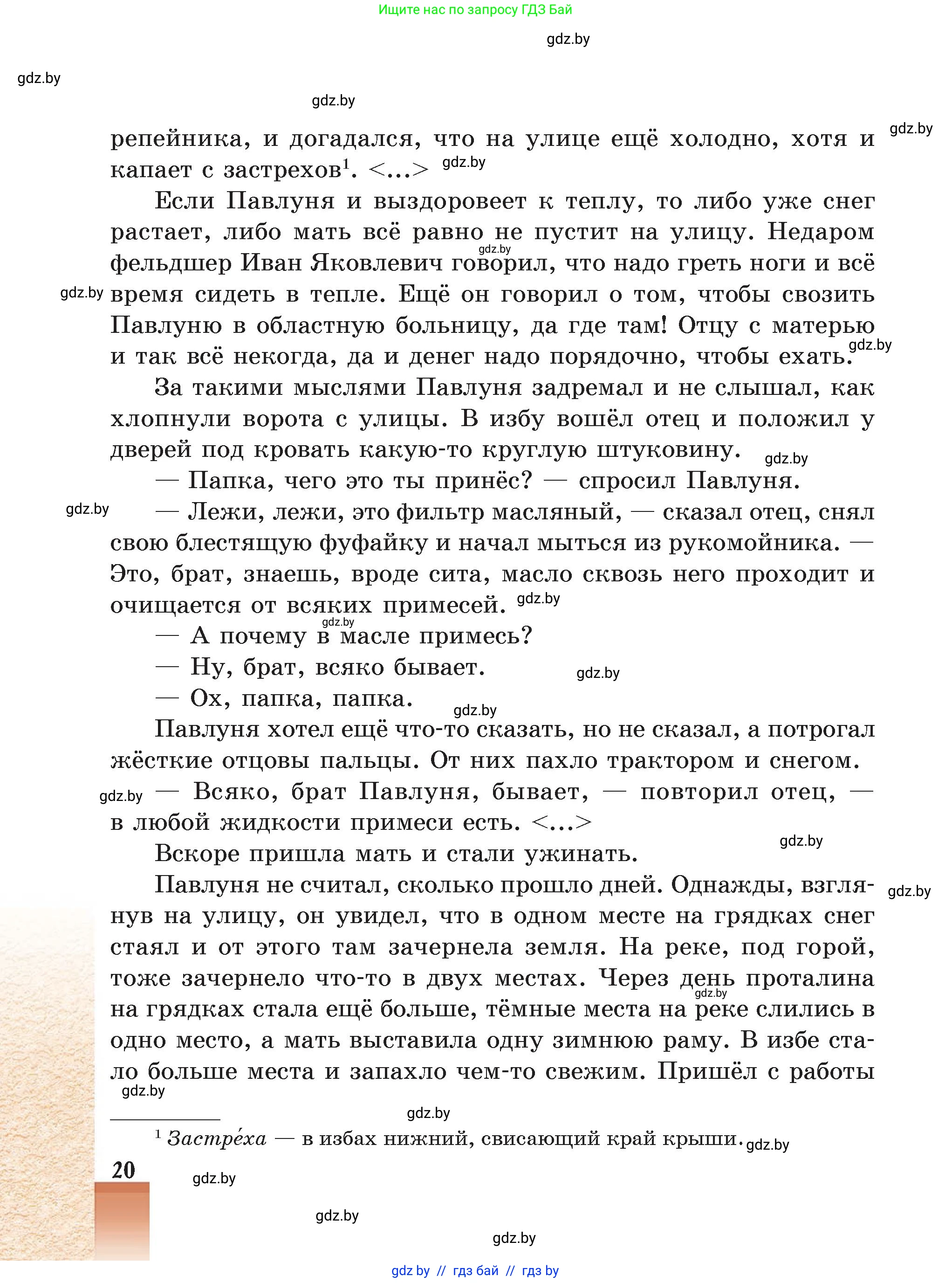 Русская литература, 5 класс Учебник, авторы: Мушинская Тамара Фёдоровна, Перевозная Евгения Васильевна, Каратай Светлана Николаевна, Гаранина Алла Ивановна, Монич И В, издательство Академия образования, Минск, 2025, бежевого цвета, страница 20