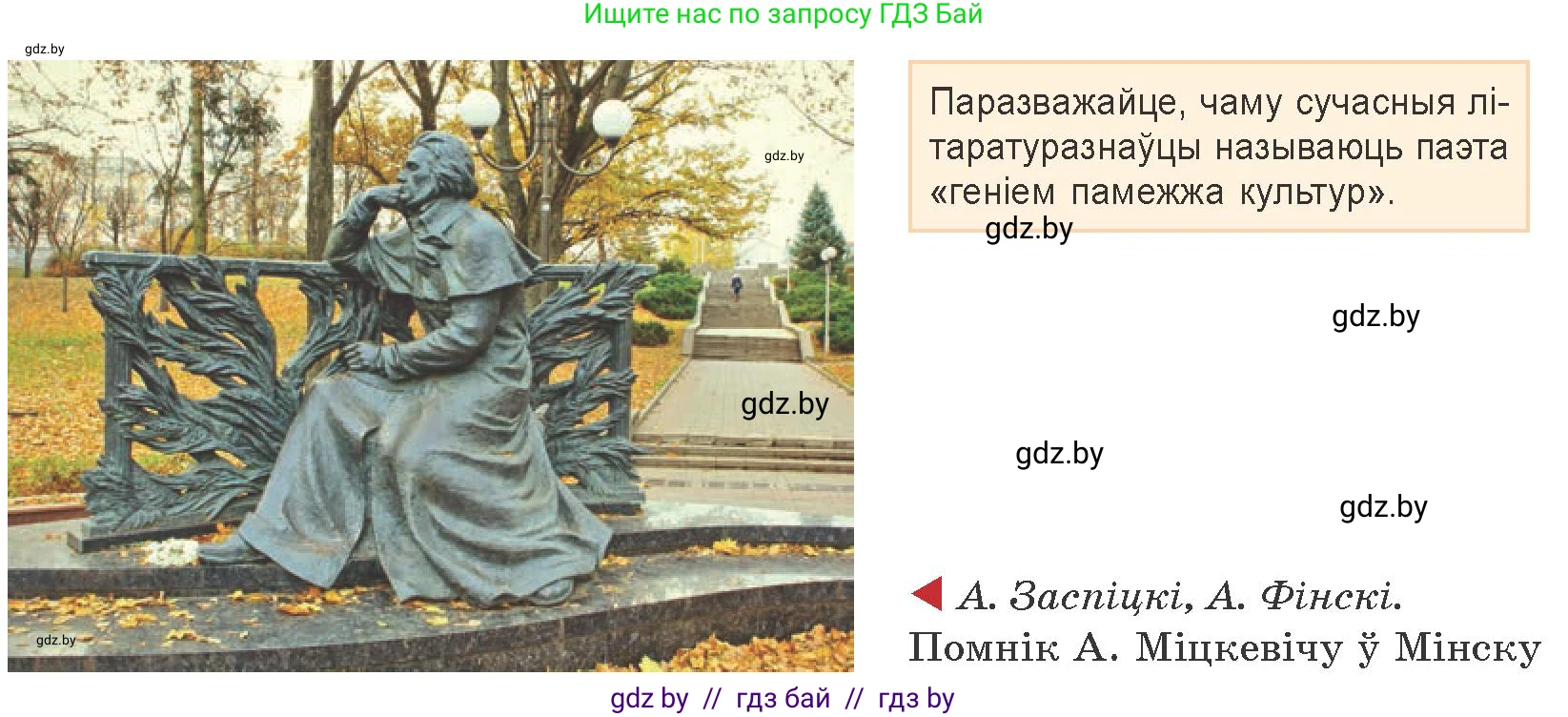 Белорусская литература (Беларуская літаратура), 9 класс Учебник, авторы: Праскаловіч Вольга Уладзіміраўна, Рагойша Вячаслаў Пятровіч, Шамякіна Таццяна Іванаўна, Кабржыцкая Т В, Жуковіч Мікалай Васільевіч, издательство Нацыянальны інстытут адукацыі, Минск, 2019, салатового цвета, страница 56, Условие