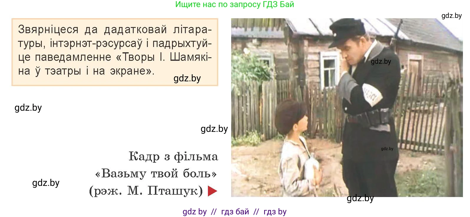 Белорусская литература (Беларуская літаратура), 9 класс Учебник, авторы: Праскаловіч Вольга Уладзіміраўна, Рагойша Вячаслаў Пятровіч, Шамякіна Таццяна Іванаўна, Кабржыцкая Т В, Жуковіч Мікалай Васільевіч, издательство Нацыянальны інстытут адукацыі, Минск, 2019, салатового цвета, страница 203, Условие