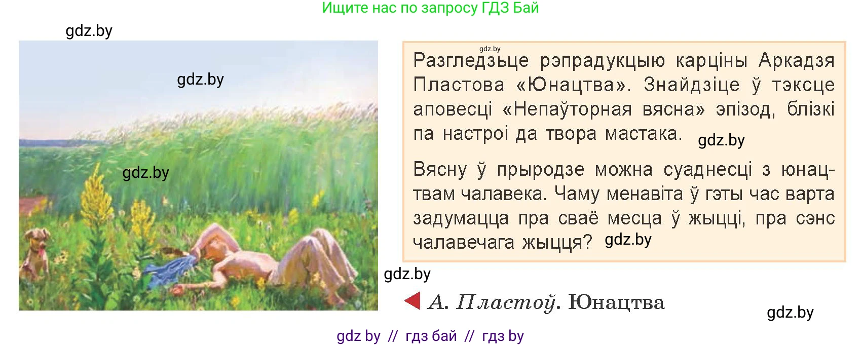 Белорусская литература (Беларуская літаратура), 9 класс Учебник, авторы: Праскаловіч Вольга Уладзіміраўна, Рагойша Вячаслаў Пятровіч, Шамякіна Таццяна Іванаўна, Кабржыцкая Т В, Жуковіч Мікалай Васільевіч, издательство Нацыянальны інстытут адукацыі, Минск, 2019, салатового цвета, страница 212, Условие