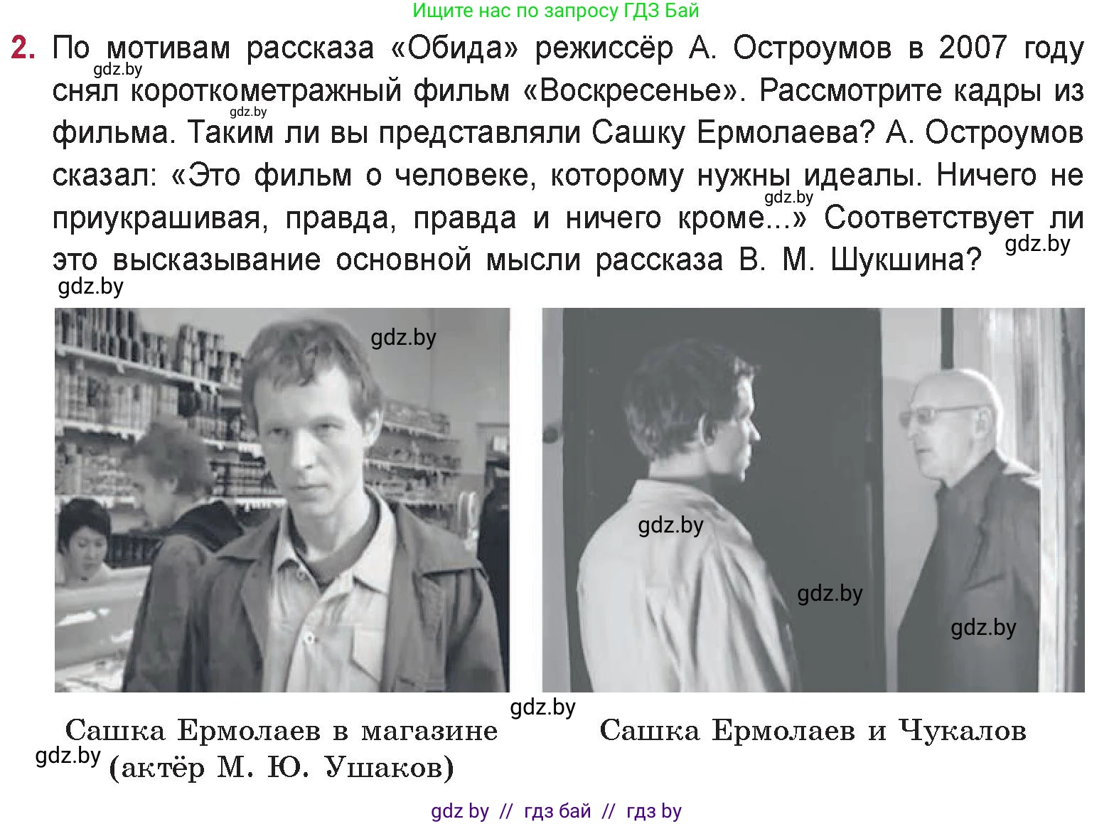 Русская литература, 9 класс Учебник, авторы: Захарова Светлана Николаевна, Черкес Наталья Ивановна, издательство Национальный институт образования, Минск, 2019, бежевого цвета, страница 284, номер 2, Условие