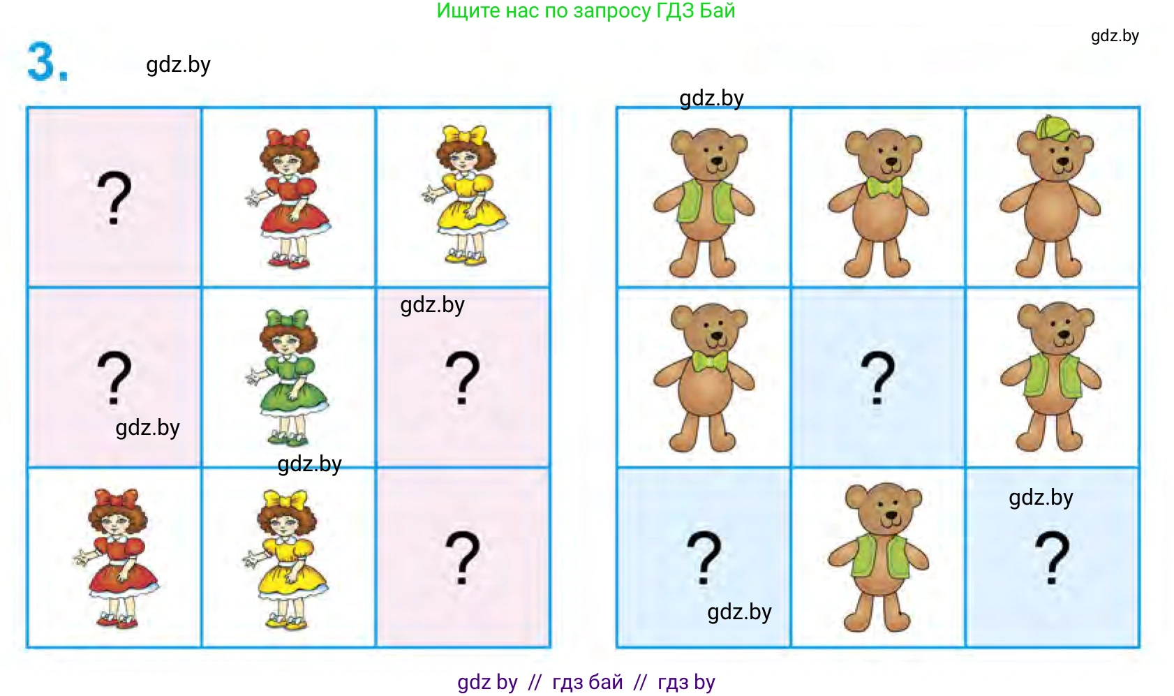 Математика, 1 класс Учебник, авторы: Муравьева Галина Леонидовна, Урбан Мария Анатольевна, издательство Академия образования, Минск, 2024, Часть 1, страница 5, номер 3, Условие