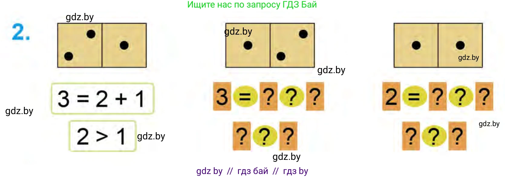 Математика, 1 класс Учебник, авторы: Муравьева Галина Леонидовна, Урбан Мария Анатольевна, издательство Академия образования, Минск, 2024, Часть 1, страница 30, номер 2, Условие