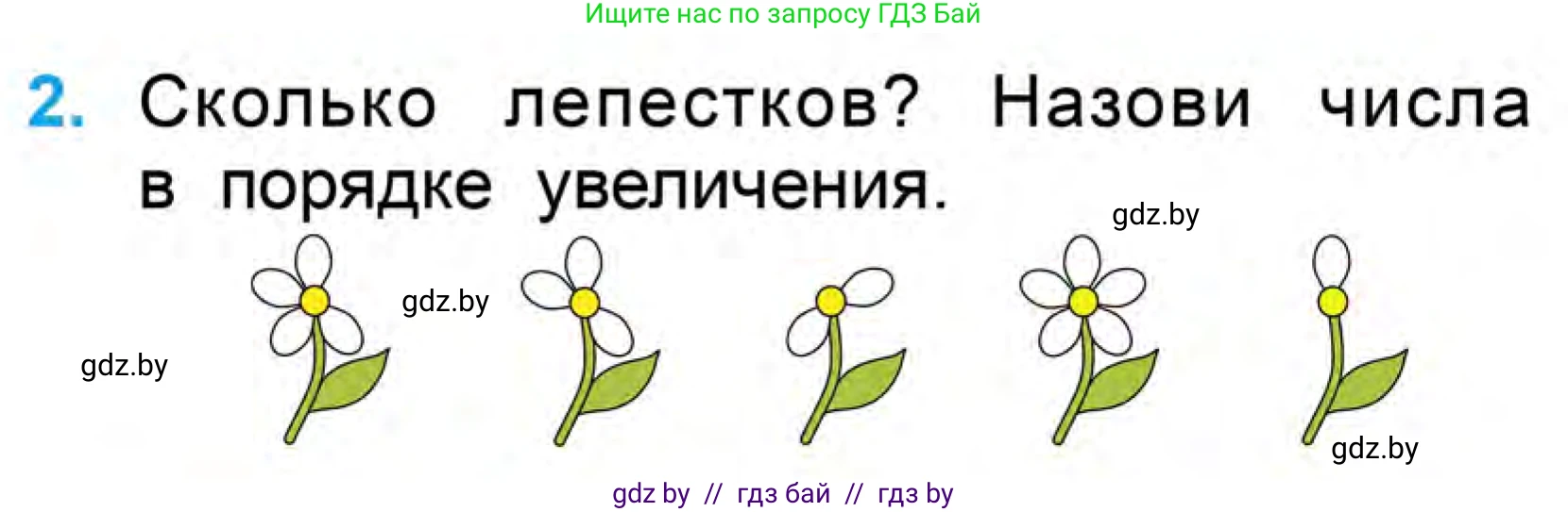 Математика, 1 класс Учебник, авторы: Муравьева Галина Леонидовна, Урбан Мария Анатольевна, издательство Академия образования, Минск, 2024, Часть 1, страница 54, номер 2, Условие