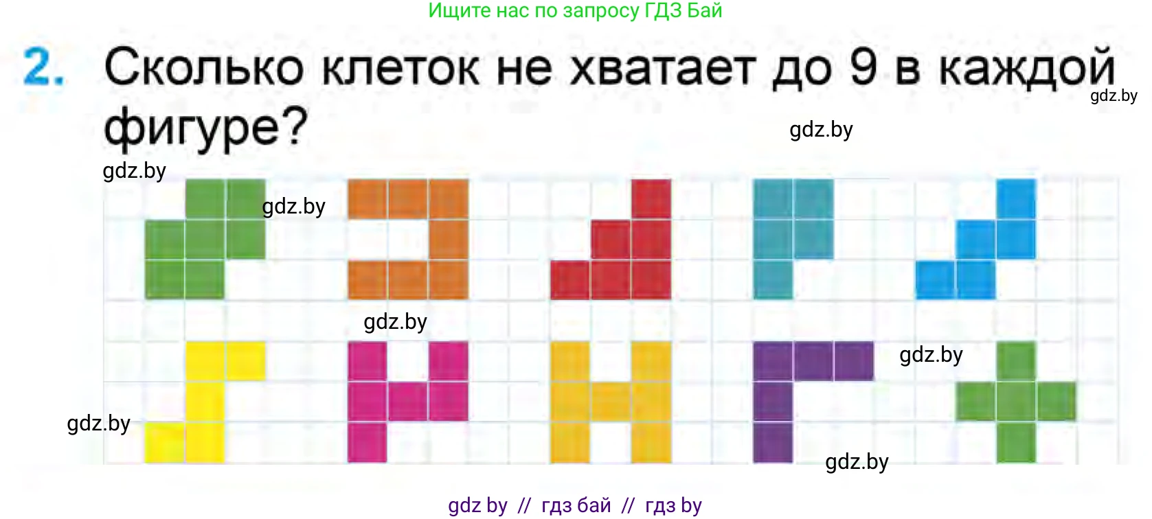 Математика, 1 класс Учебник, авторы: Муравьева Галина Леонидовна, Урбан Мария Анатольевна, издательство Академия образования, Минск, 2024, Часть 1, страница 92, номер 2, Условие