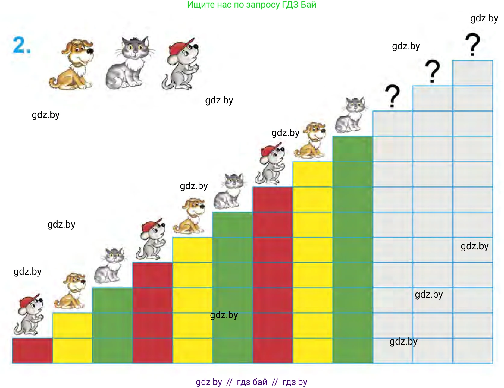 Математика, 1 класс Учебник, авторы: Муравьева Галина Леонидовна, Урбан Мария Анатольевна, издательство Академия образования, Минск, 2024, Часть 1, страница 12, номер 2, Условие