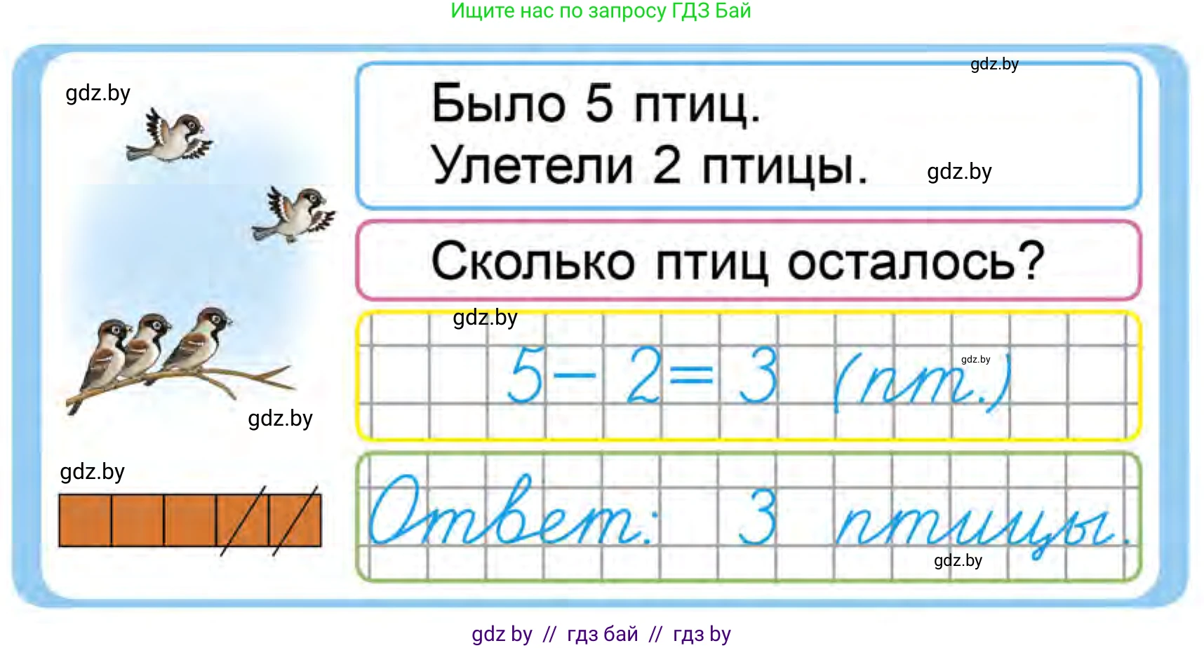 Математика, 1 класс Учебник, авторы: Муравьева Галина Леонидовна, Урбан Мария Анатольевна, издательство Академия образования, Минск, 2024, Часть 1, страница 72, Условие