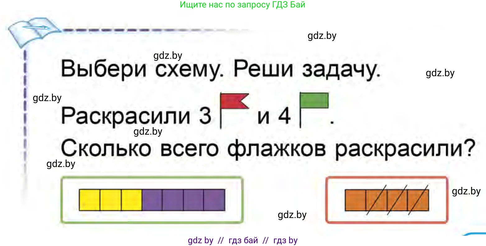 Математика, 1 класс Учебник, авторы: Муравьева Галина Леонидовна, Урбан Мария Анатольевна, издательство Академия образования, Минск, 2024, Часть 1, страница 75, Условие