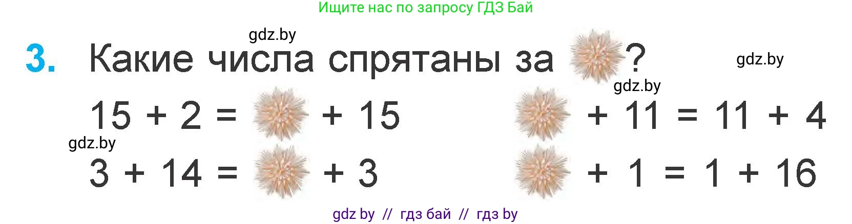Математика, 1 класс Учебник, авторы: Муравьева Галина Леонидовна, Урбан Мария Анатольевна, издательство Академия образования, Минск, 2024, Часть 2, страница 84, номер 3, Условие