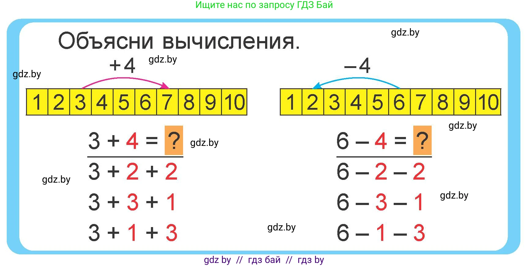 Математика, 1 класс Учебник, авторы: Муравьева Галина Леонидовна, Урбан Мария Анатольевна, издательство Академия образования, Минск, 2024, Часть 2, страница 52, Условие
