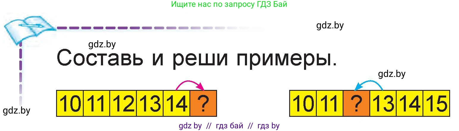 Математика, 1 класс Учебник, авторы: Муравьева Галина Леонидовна, Урбан Мария Анатольевна, издательство Академия образования, Минск, 2024, Часть 2, страница 11, Условие