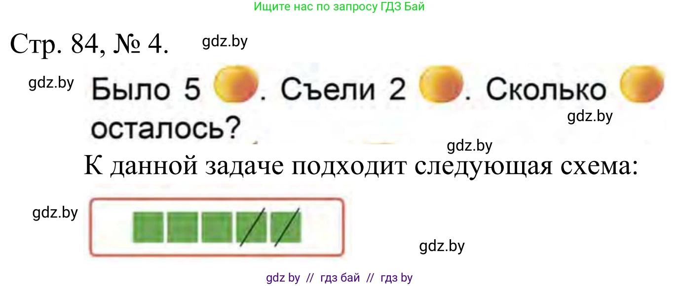 Математика, 1 класс Учебник, авторы: Муравьева Галина Леонидовна, Урбан Мария Анатольевна, издательство Академия образования, Минск, 2024, Часть 1, страница 84, номер 4, Решение