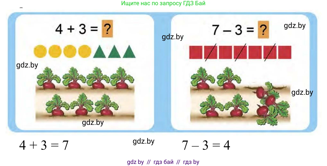 Математика, 1 класс Учебник, авторы: Муравьева Галина Леонидовна, Урбан Мария Анатольевна, издательство Академия образования, Минск, 2024, Часть 1, страница 66, Решение