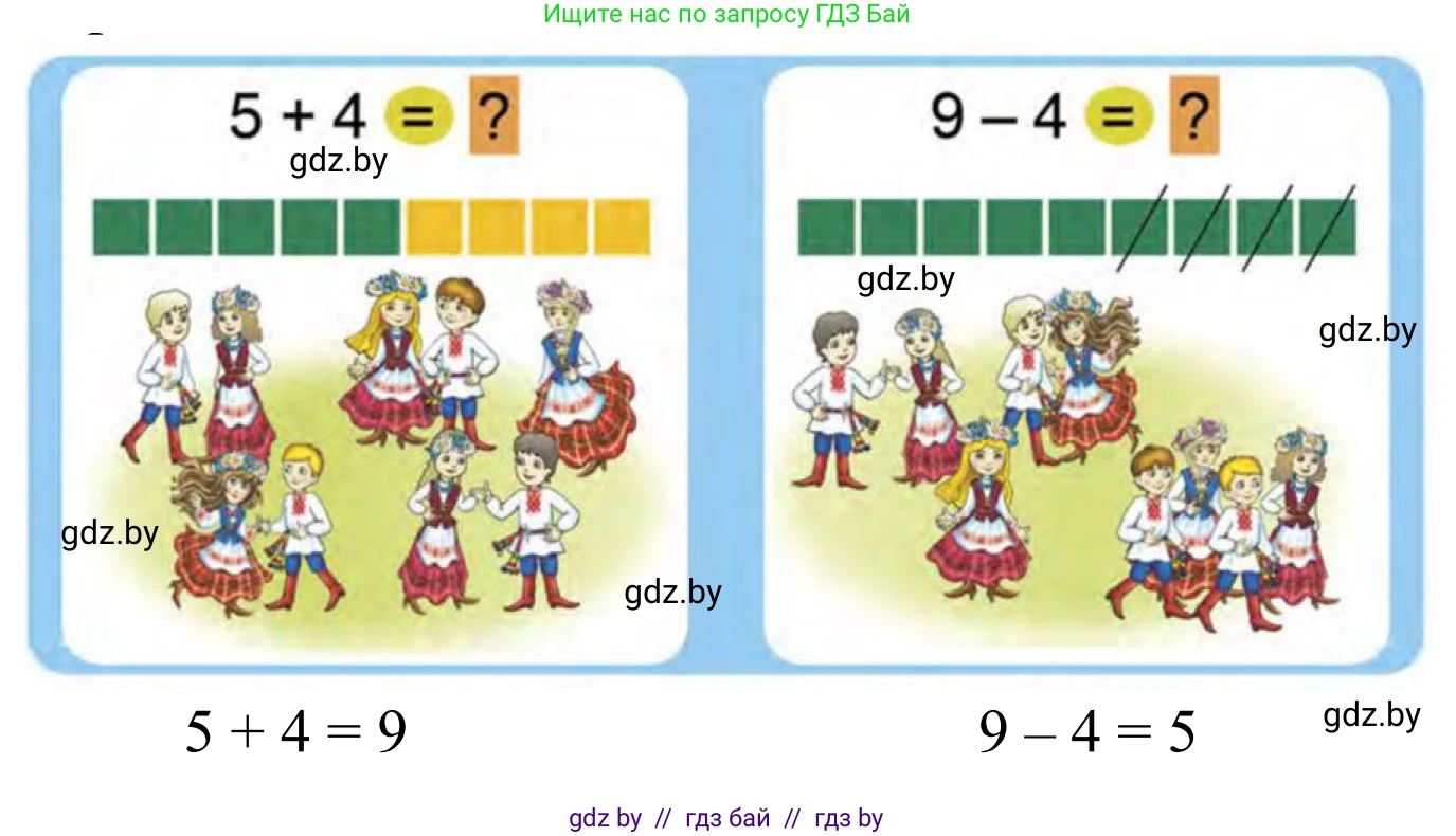 Математика, 1 класс Учебник, авторы: Муравьева Галина Леонидовна, Урбан Мария Анатольевна, издательство Академия образования, Минск, 2024, Часть 1, страница 90, Решение