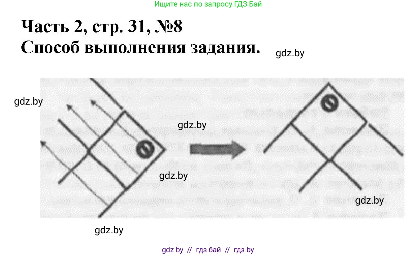 Математика, 1 класс Учебник, авторы: Муравьева Галина Леонидовна, Урбан Мария Анатольевна, издательство Академия образования, Минск, 2024, Часть 2, страница 31, номер 8, Решение