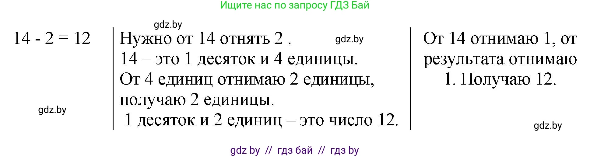 Математика, 1 класс Учебник, авторы: Муравьева Галина Леонидовна, Урбан Мария Анатольевна, издательство Академия образования, Минск, 2024, Часть 2, страница 34, номер 1, Решение (продолжение 2)