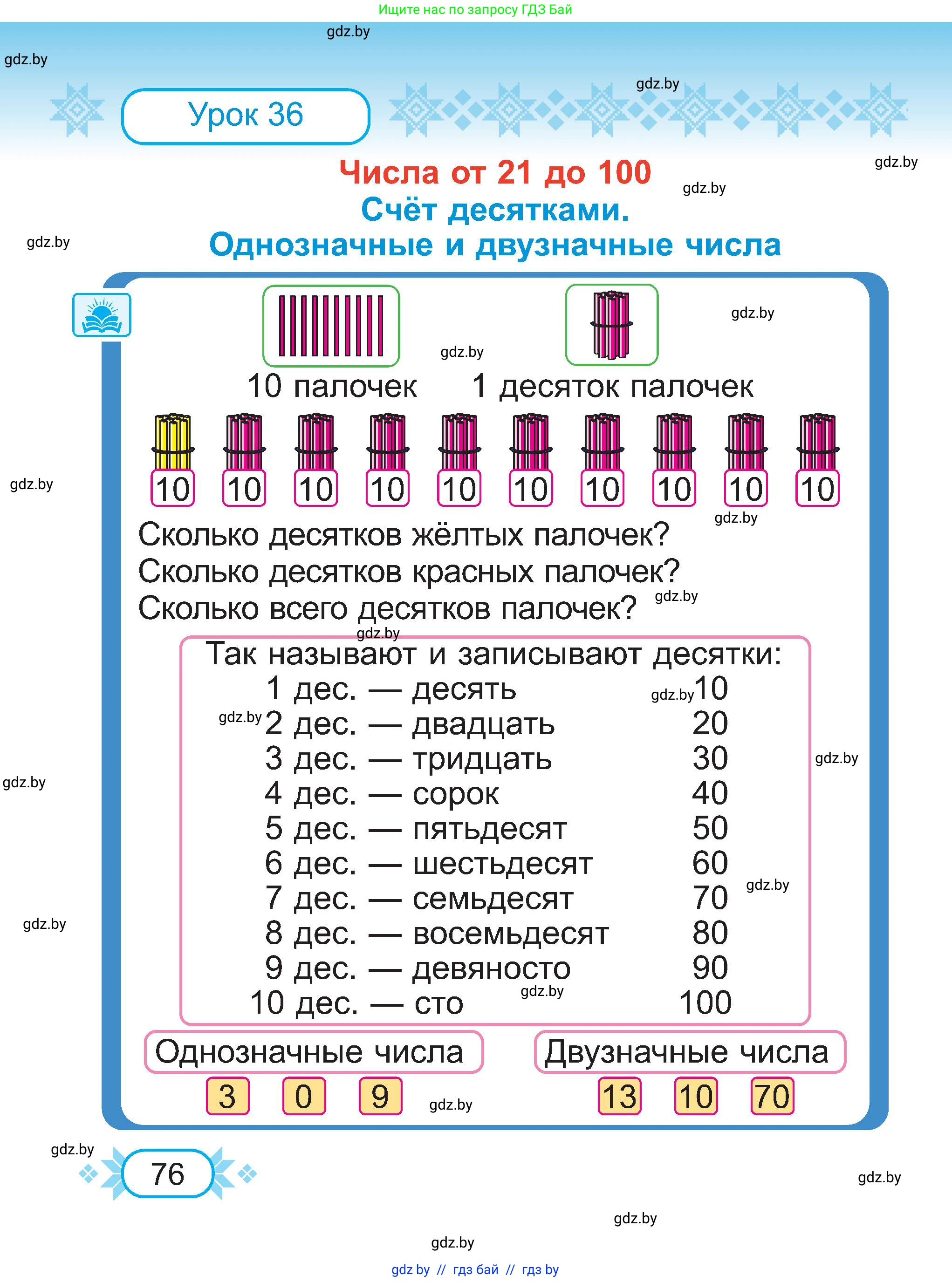 Математика, 2 класс Учебник, авторы: Муравьева Галина Леонидовна, Урбан Мария Анатольевна, издательство Академия образования, Минск, 2025, сиреневого цвета, страница 76