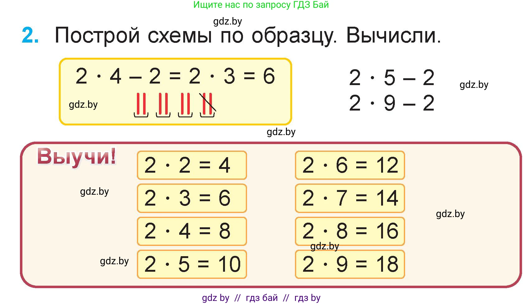 Математика, 2 класс Учебник, авторы: Муравьева Галина Леонидовна, Урбан Мария Анатольевна, издательство Академия образования, Минск, 2025, сиреневого цвета, Часть 2, страница 106, номер 2, Условие 2025