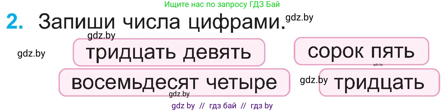 Математика, 2 класс Учебник, авторы: Муравьева Галина Леонидовна, Урбан Мария Анатольевна, издательство Академия образования, Минск, 2025, сиреневого цвета, Часть 1, страница 80, номер 2, Условие 2025